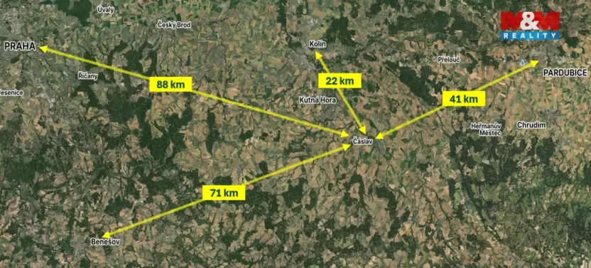 Prodej bytu 2+1, Čáslav - Čáslav-Nové Město, Jiřího z Poděbrad, 58 m2
