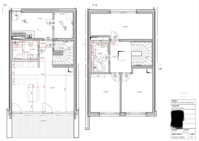 Prodej rodinného domu, Praha - Kolovraty, Kupkova, 141 m2