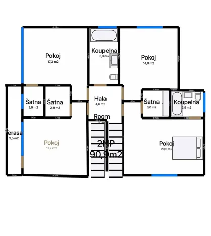 Prodej rodinného domu, Úholičky, Nade Dvorem, 192 m2