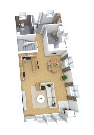 Pronájem rodinného domu, Praha - Řepy, Otlíkovská, 125 m2