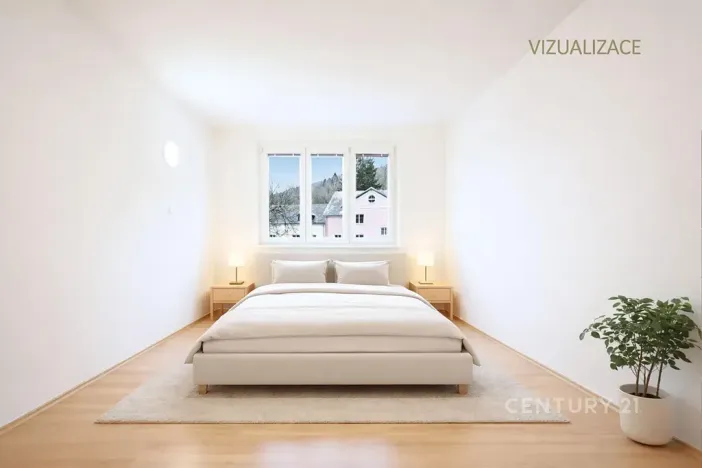 Pronájem bytu 2+1, Jáchymov, Na Slovanech, 60 m2