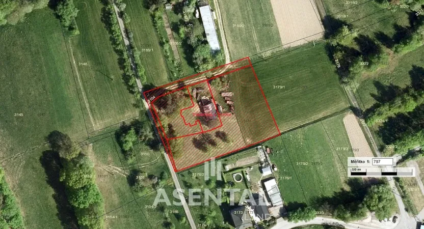 Prodej pozemku, Doubrava, 3945 m2