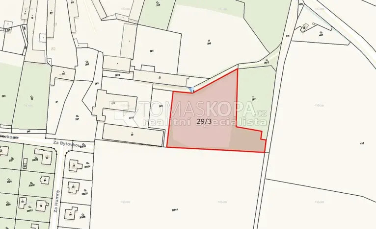 Prodej pozemku pro bydlení, Vysoký Újezd, 5009 m2