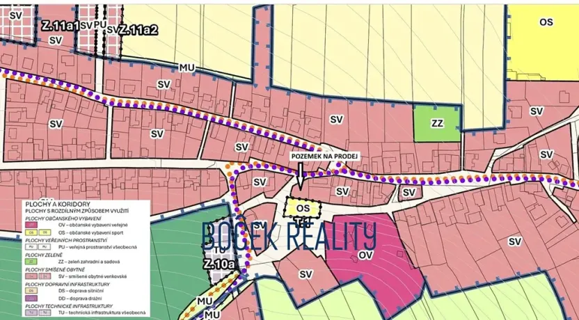 Prodej pozemku pro bydlení, Újezd, 331 m2
