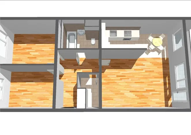 Prodej bytu 3+1, Praha - Petrovice, Jakobiho, 70 m2