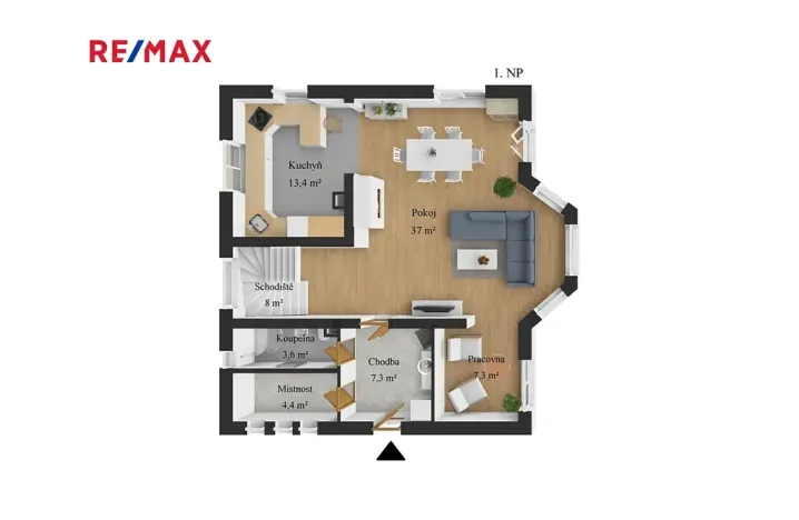 Prodej rodinného domu, Praha - Lochkov, V oudolku, 183 m2