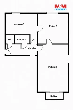 Prodej bytu 2+1, Praha - Nusle, Boleslavova, 53 m2