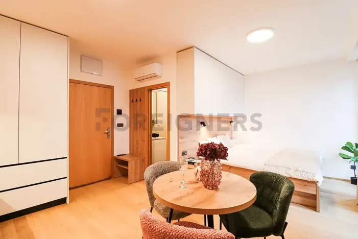 Pronájem bytu 1+kk, Brno, Cyrilská, 23 m2