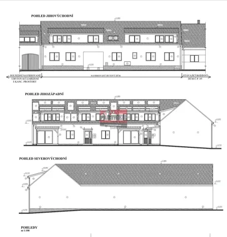 Prodej činžovního domu, Lomnice nad Lužnicí, Palackého, 641 m2