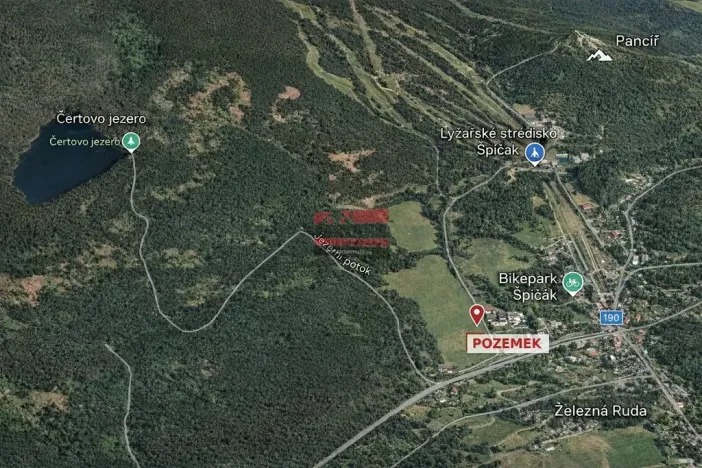 Prodej louky, Železná Ruda, 1722 m2