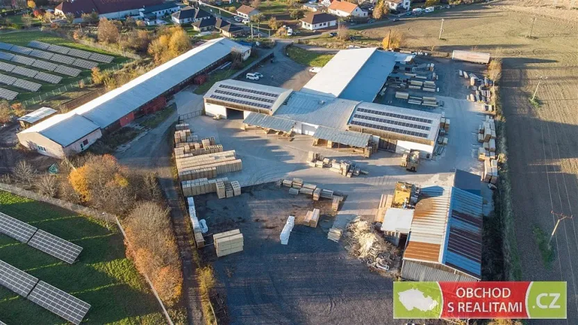 Pronájem skladu, Morašice, 350 m2