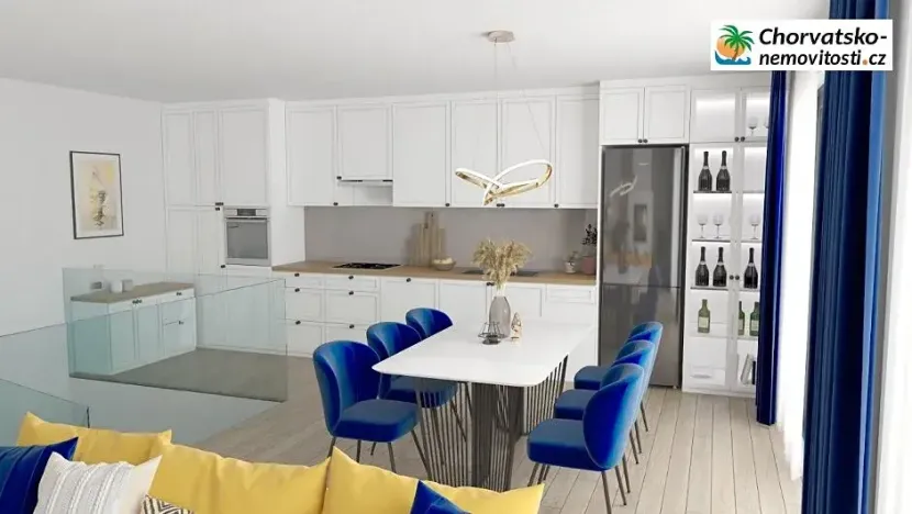 Prodej bytu 3+kk, Povljana, Chorvatsko, 88 m2