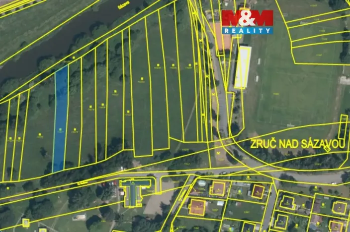 Prodej pozemku pro bydlení, Zruč nad Sázavou, 1273 m2