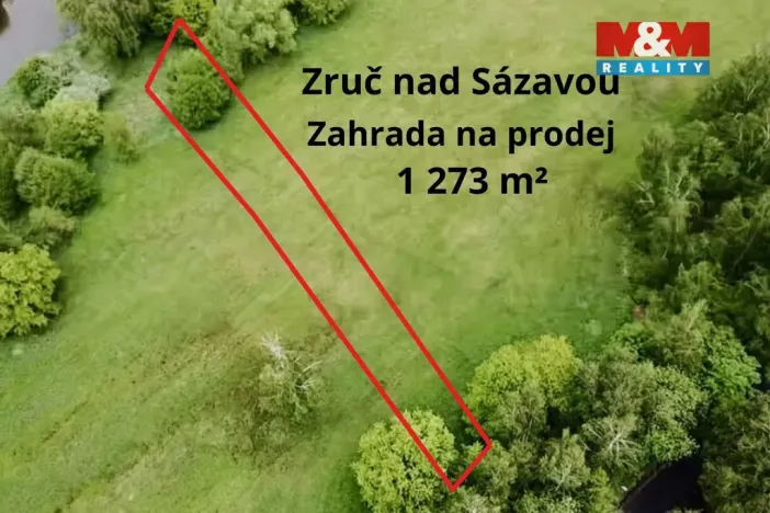 Prodej pozemku pro bydlení, Zruč nad Sázavou, 1273 m2