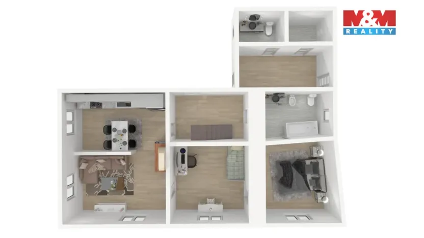 Prodej rodinného domu, Srby - Polžice, 92 m2