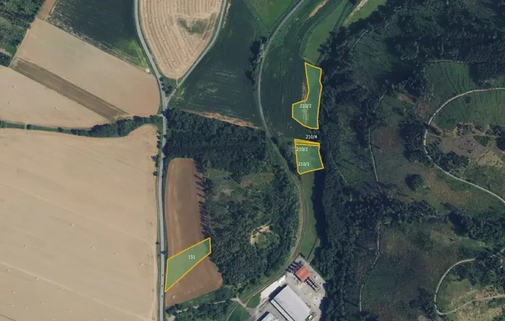 Prodej pole, Městečko Trnávka, 37637 m2