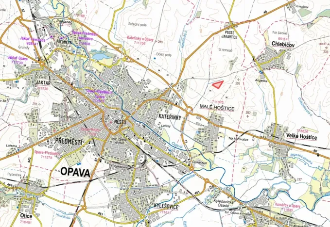 Prodej pole, Opava, 15287 m2