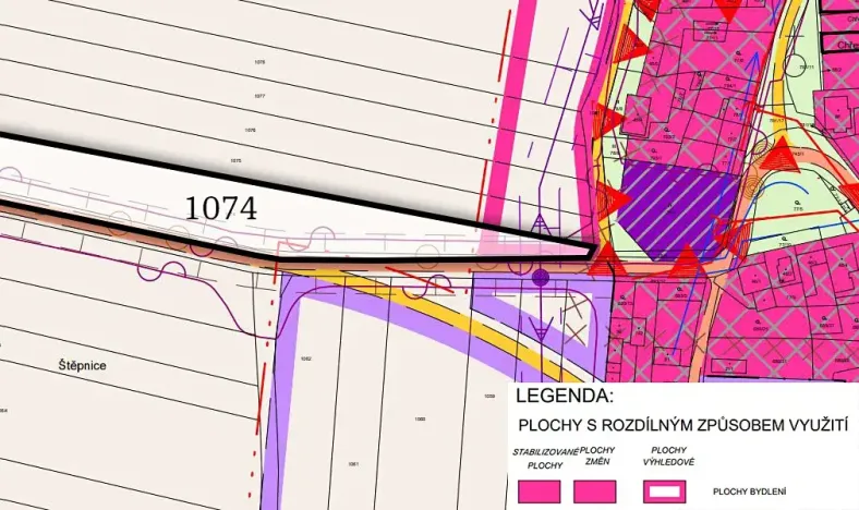 Prodej pozemku pro bydlení, Albrechtice nad Vltavou, 8720 m2