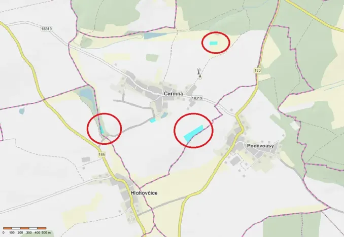 Prodej pole, Čermná, 19718 m2