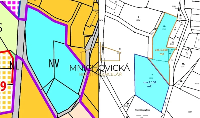 Prodej pozemku pro bydlení, Chanovice, 3800 m2