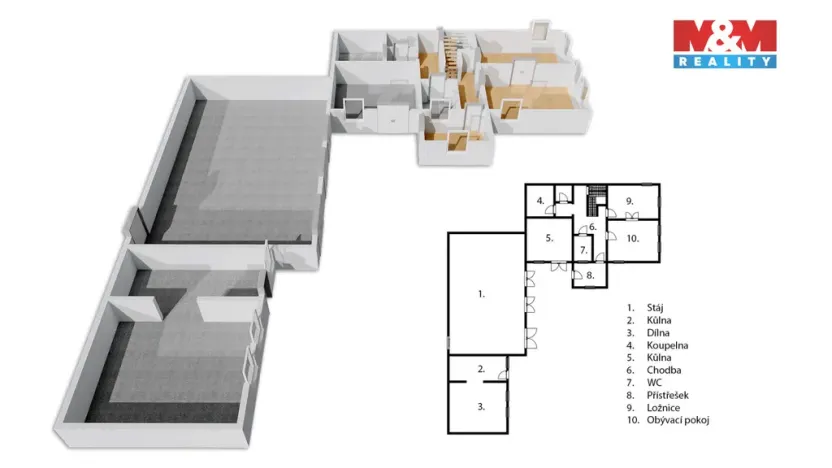 Prodej chalupy, Martínkovice, 100 m2