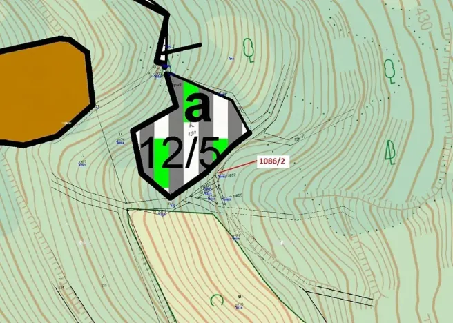 Dražba lesa, Zubrnice, 26 m2