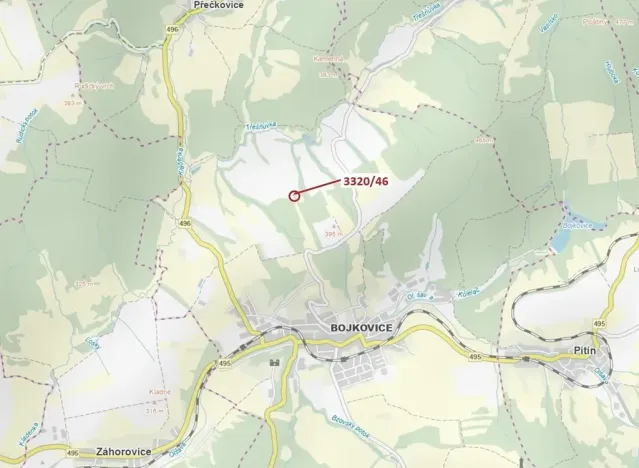 Dražba pole, Bojkovice, 94 m2