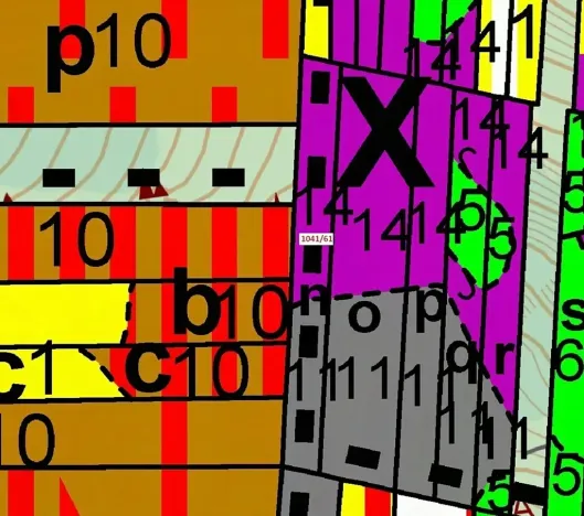 Dražba lesa, Prachatice, 2039 m2