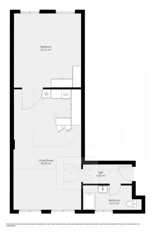 Pronájem bytu 2+kk, Praha - Karlín, Karlínské náměstí, 73 m2