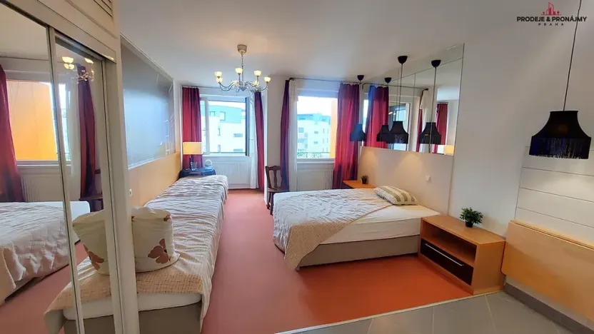 Pronájem bytu 1+kk, Praha - Střížkov, Makedonská, 35 m2