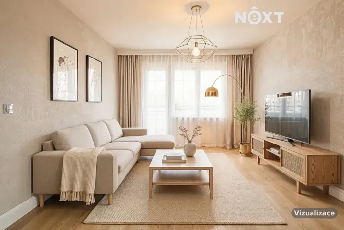 Prodej bytu 3+1, České Budějovice, Suchovrbenské nám., 65 m2