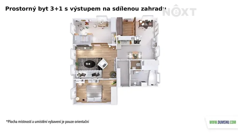 Prodej bytu 3+1, Šumperk, Čsl. armády, 99 m2