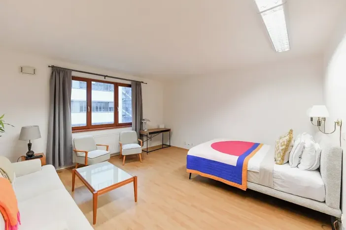 Pronájem bytu 1+kk, Praha - Michle, Hanusova, 32 m2