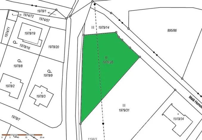 Prodej zahrady, Vimperk - Boubská, Družstevní, 1142 m2