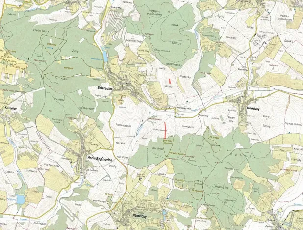 Prodej pole, Boleradice, 6477 m2