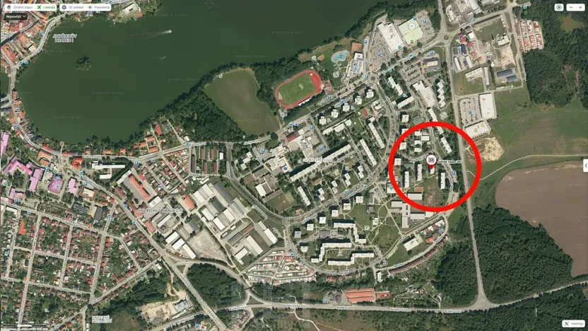 Pronájem bytu 1+1, Jindřichův Hradec, sídliště Vajgar, 43 m2