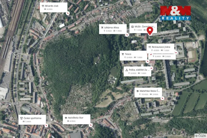 Prodej bytu 2+1, Bílina - Teplické Předměstí, Sídliště Za Chlumem, 63 m2