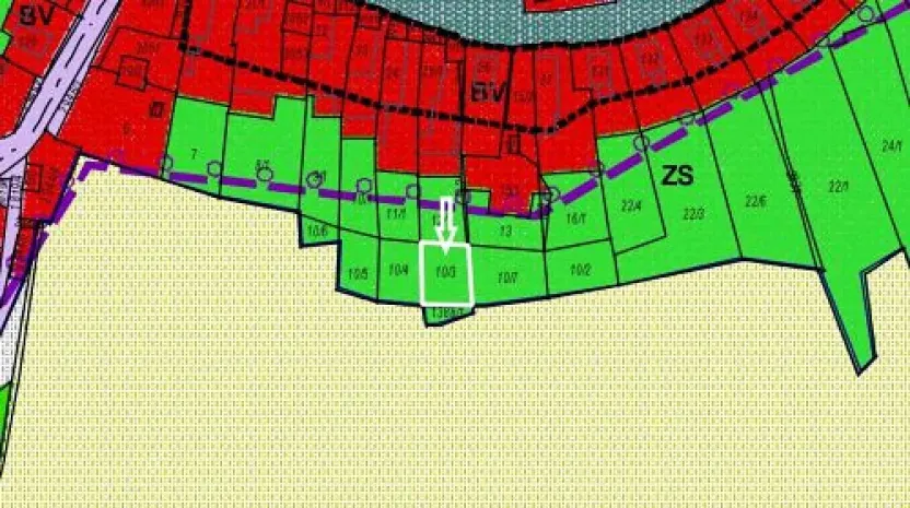 Prodej zahrady, Hošťka, 502 m2