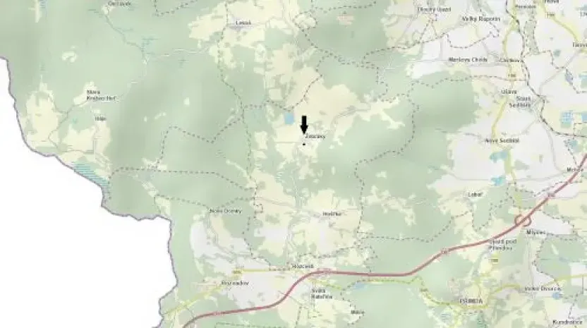 Prodej zahrady, Hošťka, 502 m2