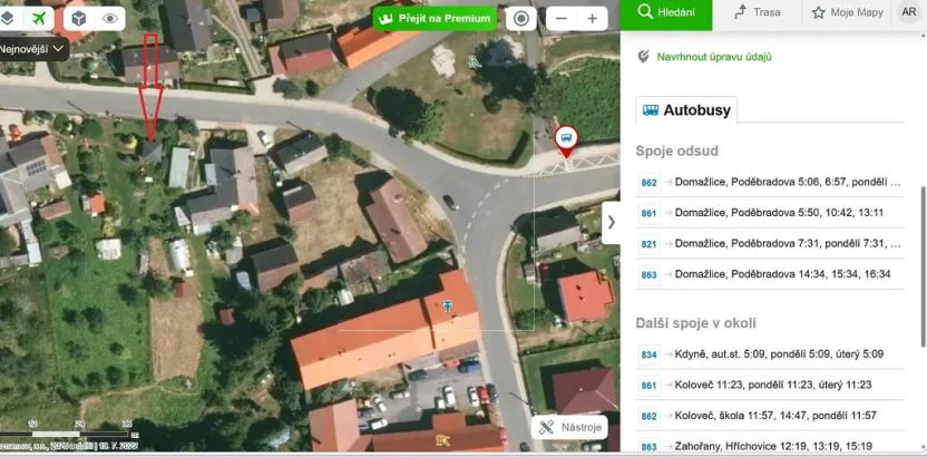 Prodej pozemku, Zahořany, 816 m2