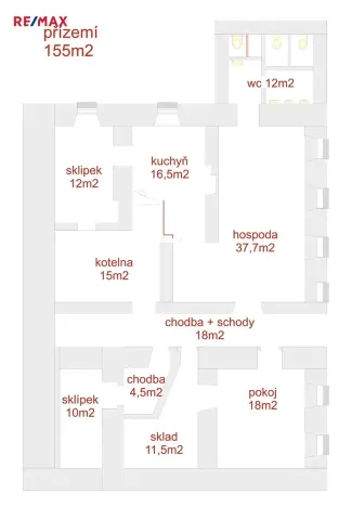 Prodej ubytování, Rohozná, 372 m2