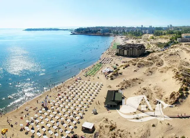 Prodej bytu 2+kk, Nesebar, Bulharsko, 42 m2