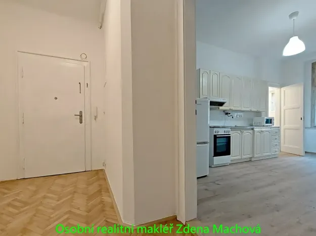 Pronájem bytu 2+kk, Praha - Žižkov, Hartigova, 43 m2