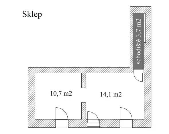 Prodej rodinného domu, Mikulov, Sadová, 91 m2