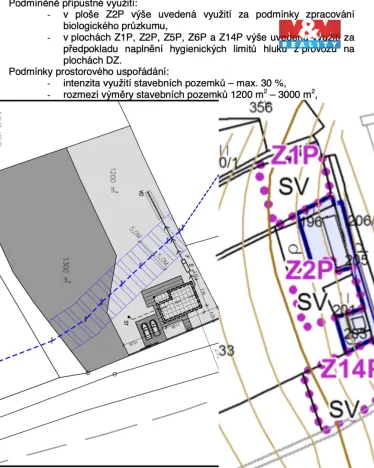 Prodej pozemku pro bydlení, Provodov-Šonov - Václavice, 1300 m2