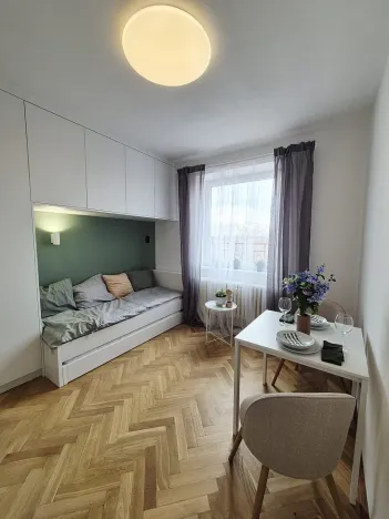 Pronájem bytu 1+kk, Pardubice - Zelené Předměstí, Palackého třída, 21 m2