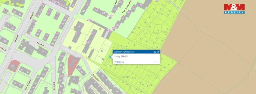 Prodej zahrady, Plzeň - Lobzy, 260 m2