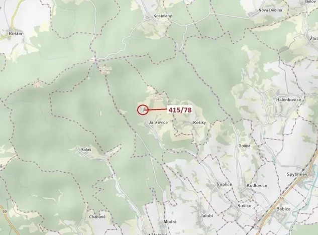 Dražba louky, Jankovice, 6434 m2