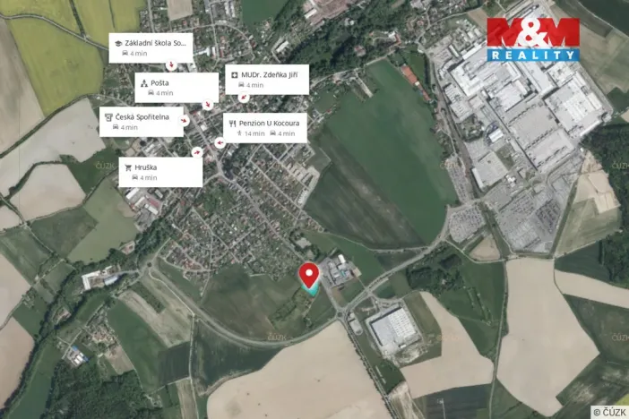 Prodej zahrady, Solnice, 4039 m2