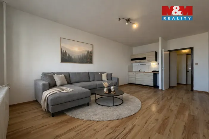 Pronájem bytu 1+kk, Ostrava - Výškovice, Výškovická, 29 m2